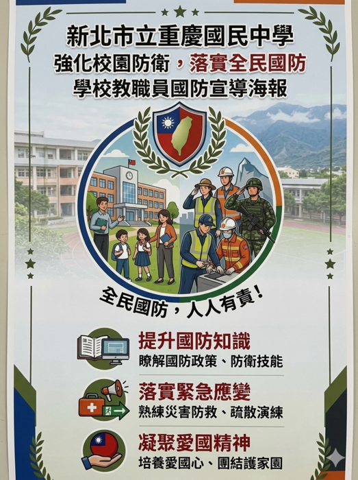 全民國防海報